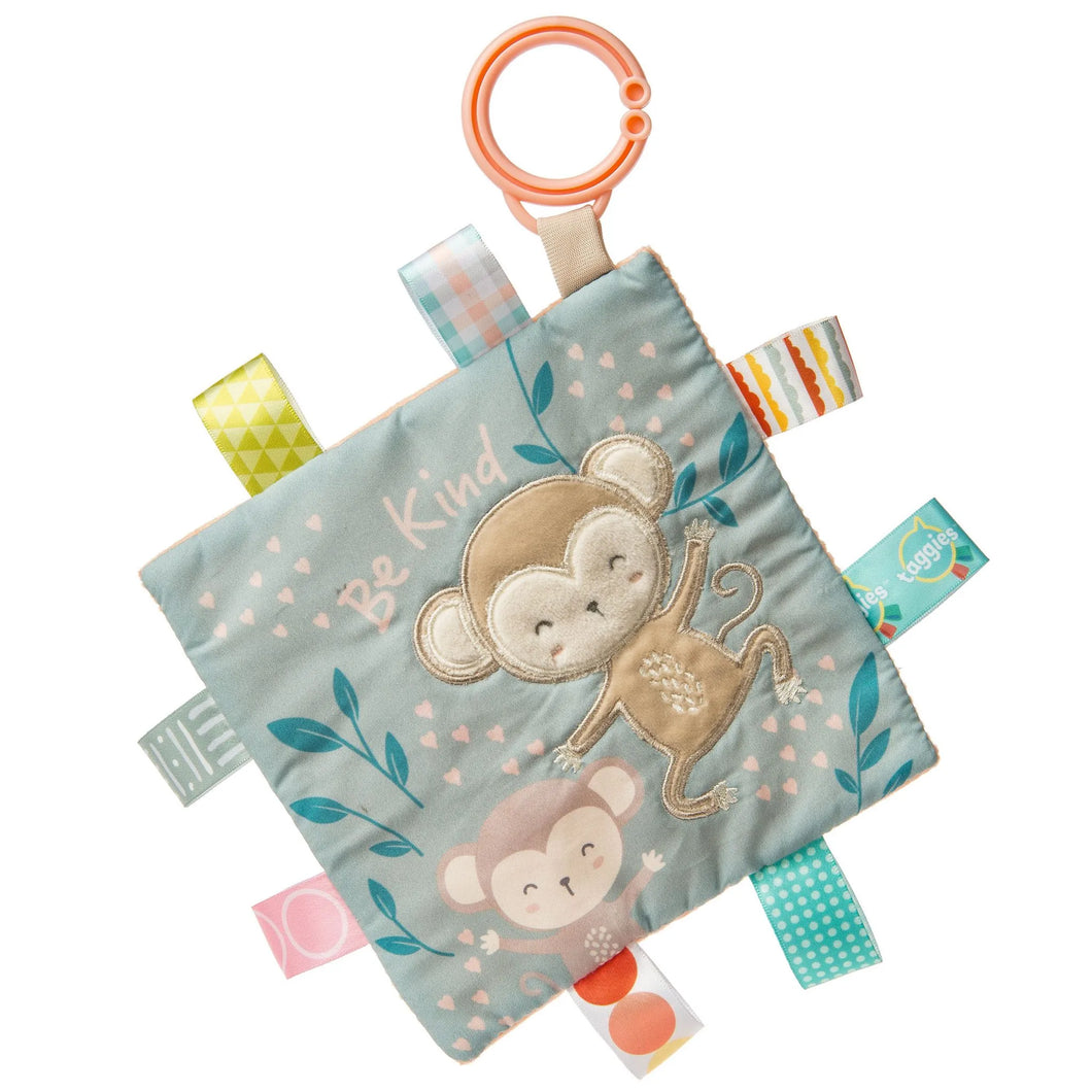 Taggies Crinkle Me “Be Kind” Monkey – 6×6″