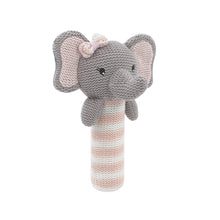 Load image into Gallery viewer, &quot;Squeeze Me&quot; Pink Elephant Squeaker