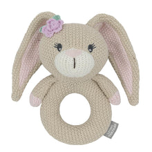 Load image into Gallery viewer, AMELIA THE BUNNY KNITTED RATTLE