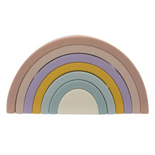 Load image into Gallery viewer, Playground Silicone Rainbow Puzzle - Rose