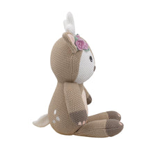 Load image into Gallery viewer, AVA THE FAWN KNITTED TOY