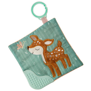 Amber Fawn Crinkle Teether – 6×6″