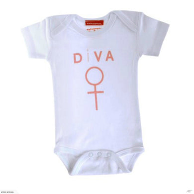 Diva baby bodysuit