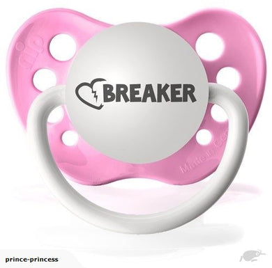 Heartbreaker Hot Pink pacifier