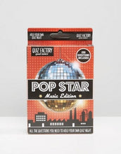 Load image into Gallery viewer, 50Fifty Pop Star Trivia Game