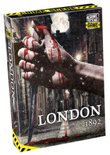 Load image into Gallery viewer, ADULTS CRIME SCENE GAME - LONDON 1892 PUZZLE GAME
