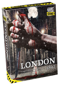 ADULTS CRIME SCENE GAME - LONDON 1892 PUZZLE GAME