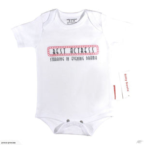 Best Actress | cute baby girl onesie bodysuit