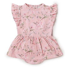 Load image into Gallery viewer, Snuggle Hunny Pink Wattle Organic Dress