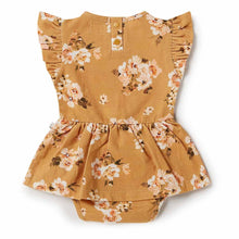 Load image into Gallery viewer, Snuggle Hunny Golden Flower Organic Dress