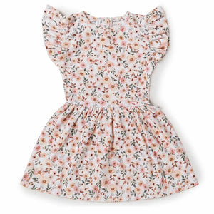 Snuggle Hunny Spring Floral Organic Dress