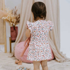 Snuggle Hunny Spring Floral Organic Dress