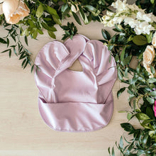Load image into Gallery viewer, Lavender Frill | Snuggle Bib Waterproof
