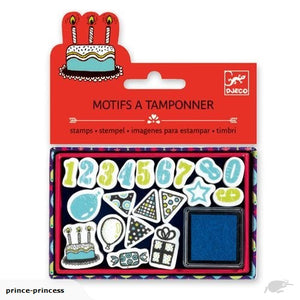 DJECO Birthday Mini Stamping Kit
