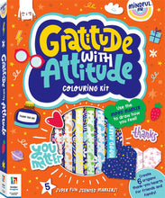 Load image into Gallery viewer, Mindful Me Gratitude with Attitude Colouring Kit