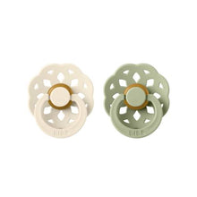 Load image into Gallery viewer, BIBS Boheme Pacifiers (2pk) - IVORY/SAGE