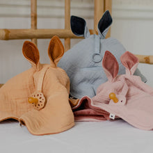 Load image into Gallery viewer, BIBS Kangaroo Cuddle Security Blanket, Organic (GOTS) - SAGE