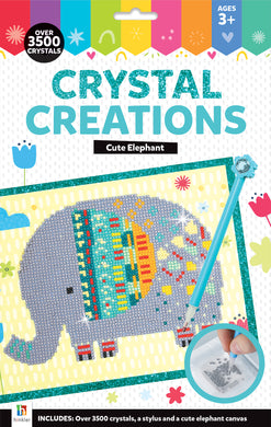 Crystal Creations Canvas Cute Elephant (Hang Sell)