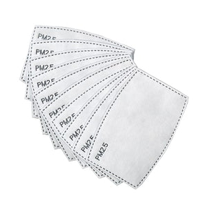 Maskit PM 2.5 Fabric Face Mask Replacement Filters Pack 10