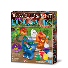 Load image into Gallery viewer, 4M - 3D MOULD &amp; PAINT DINOSAURS