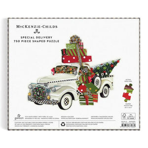 Mackenzie-Childs Special Delivery 750 Piece Shaped Puzzle