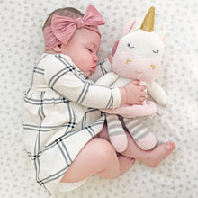 Load image into Gallery viewer, KENZIE THE UNICORN KNITTED TOY