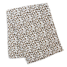 Load image into Gallery viewer, Leopard Swaddling Blanket