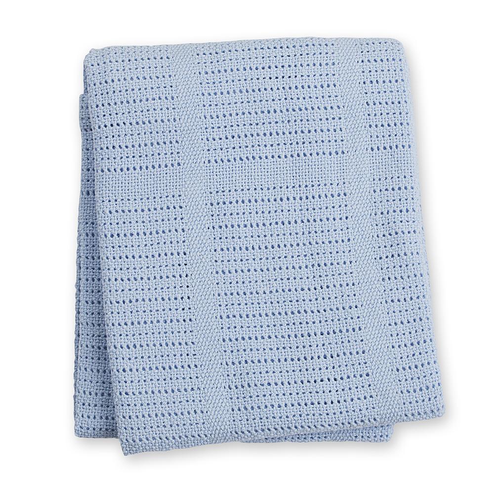 Blue Cellular Blanket