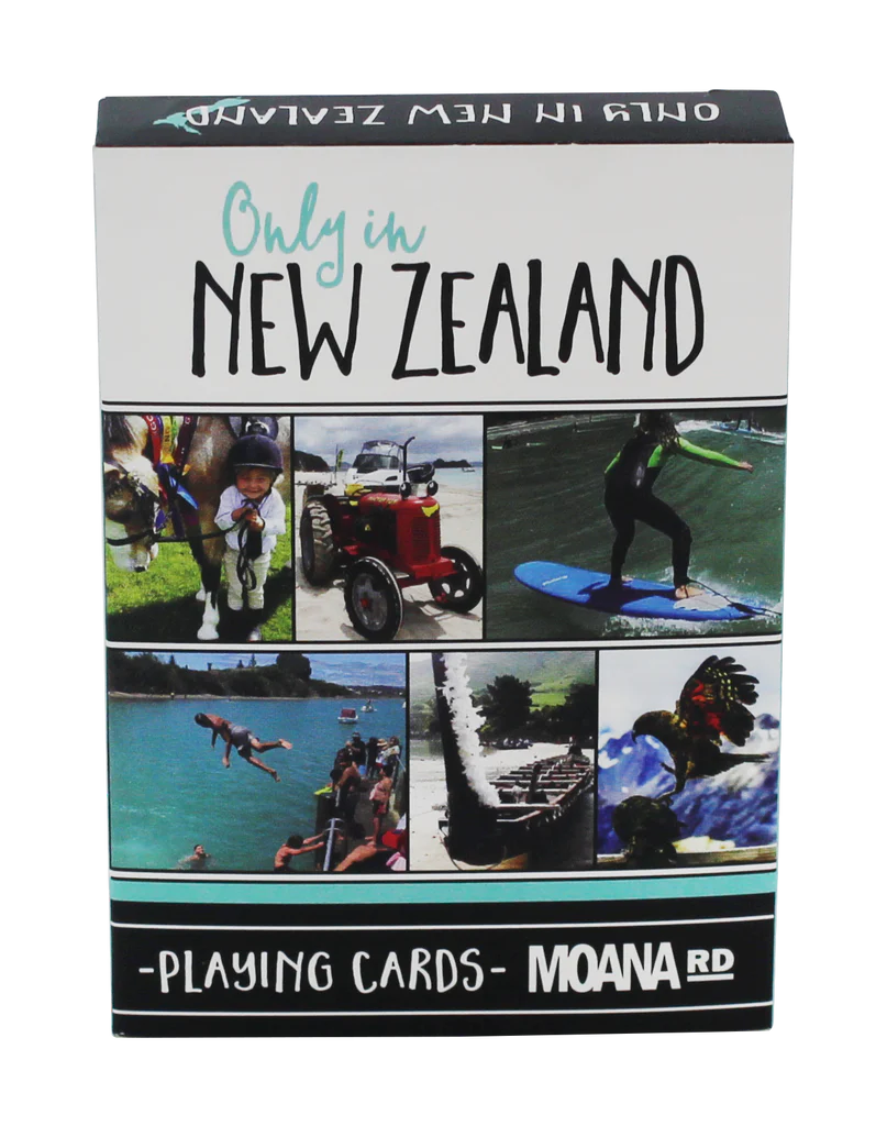 Moana Road Playing Cards - Only in New Zealand