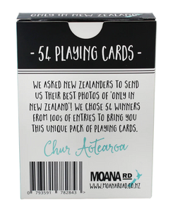 Moana Road Playing Cards - Only in New Zealand