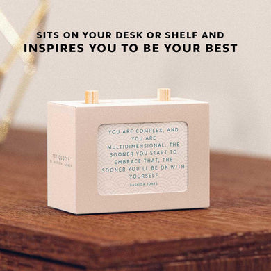 Scroll Box - 101 Quotes By Inspiring Women