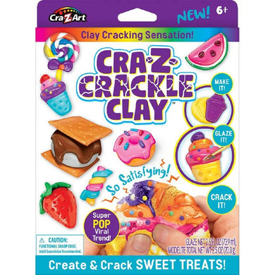 Cra Z Crackle Clay Create & Crack Sweet Treats