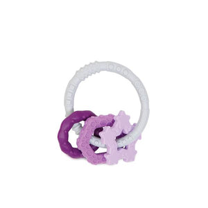Silicone Teething Charms: Purple