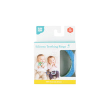 Load image into Gallery viewer, Silicone Teething Rings 4 Pack: Summer