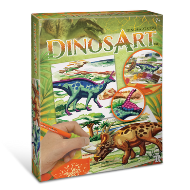 Dinosart Dazzle-by-Number