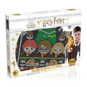 Harry Potter Christmas - Holiday at Hogwarts puzzle 1000pc