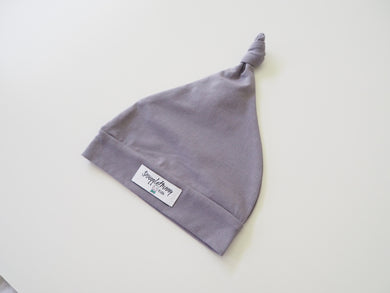 Snuggle Hunny Grey Knotted Beanie