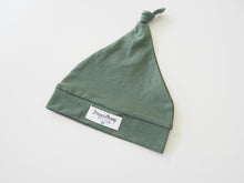 Load image into Gallery viewer, Snuggle Hunny Olive Knotted Beanie