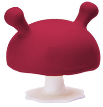 Load image into Gallery viewer, Mombella Mushroom Teether - Chimney Red