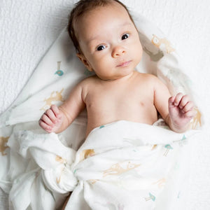 Little Fawn - Cotton Muslin Swaddle