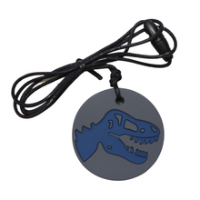 Load image into Gallery viewer, Jellystone Dino Pendant - Grey