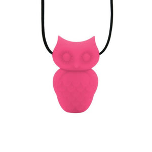 Jellystone Owl Pendant - Fuchsia Bubblegum