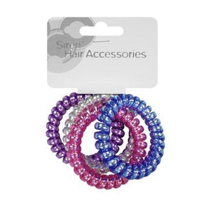 Hairbands Telephone Metallics 4pcs