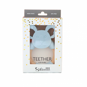Jellystone Designs Koala Teether - Soft Grey