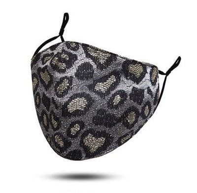 MASKiT Adult Face Mask Leopard Luxe #1