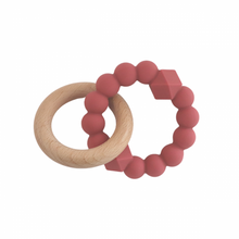 Load image into Gallery viewer, Jellystone Designs Moon Teether - Dusty Pink