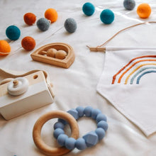 Load image into Gallery viewer, Jellystone Designs Moon Teether - Soft Blue