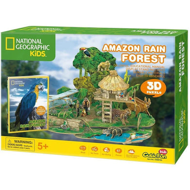 National Geographic Kids 3D Puzzle Amazon Rain Forest