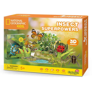 National Geographic Kids 3D Puzzle Insect Superpowers