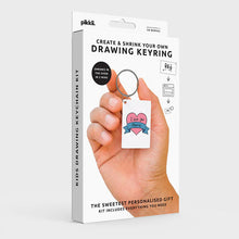 Load image into Gallery viewer, Drawing Shrink Keyring